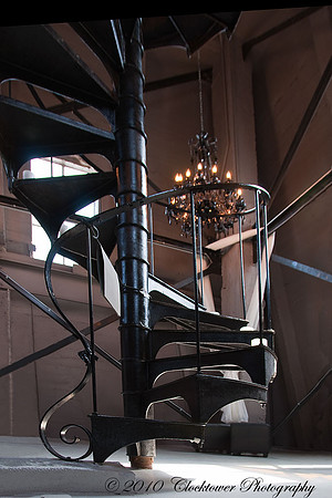 Stairway to Bell in D&F ClockTower, Denver