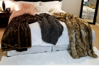 A few throws - Bed has changed.