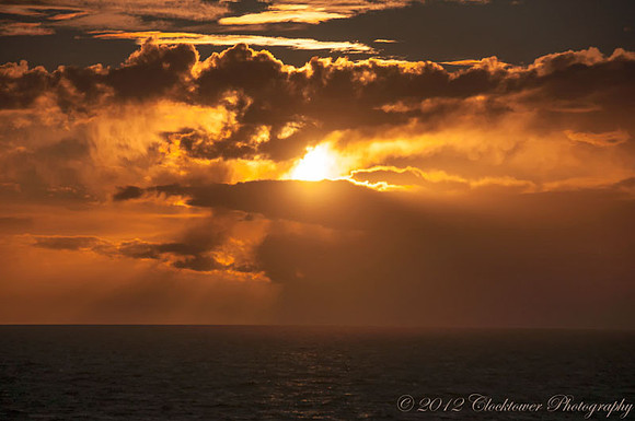 Sunset at Sea